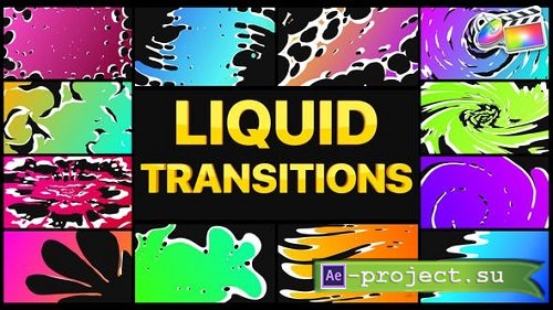 Videohive - Gradient Liquid Transitions | FCPX - 35982953 - Project For Final Cut & Apple Motion
