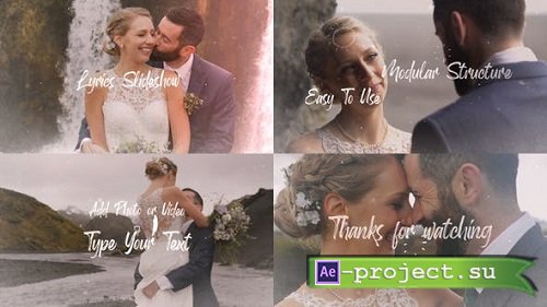 Videohive - Lyric Slideshow Template | FCPX - 34377901 - Project For Final Cut & Apple Motion