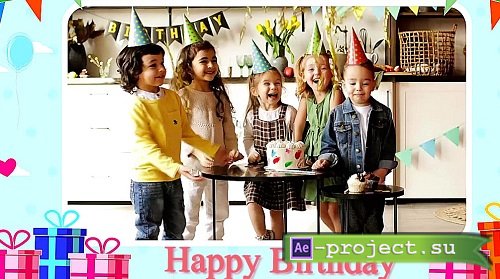 Videohive - Kids Fun - Happy Birthday Slideshow 35258649 - Project For Final Cut & Apple Motion