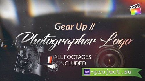 Videohive - Gear Up // Photographer Logo - 35319979 - Project For Final Cut & Apple Motion