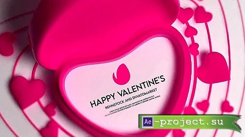 Videohive - Valetines Day Heart Logo - 36185639 - Project For Final Cut & Apple Motion