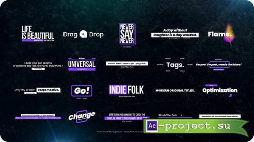 Videohive - Premium Titles - 35927996 - Project for After Effects