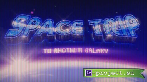 Videohive - Retrowave Cosmic Title & Logo - 35942606 - Project for After Effects
