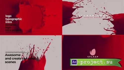 Videohive - Splash Logo - 35602048 - Project for After Effects