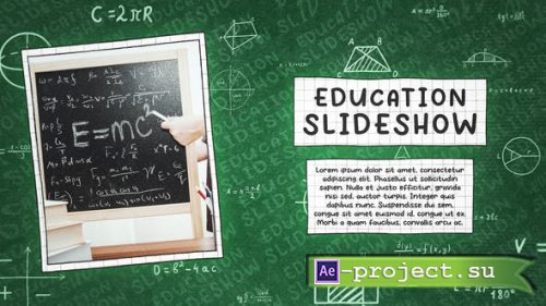 Videohive - Grunge Education Opener - 35980831 - Project for After Effects