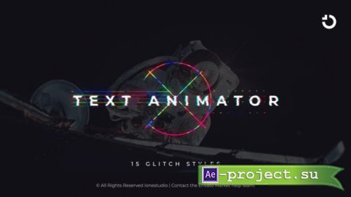 Videohive - Glitch Text Animator - 35985511 - Project for After Effects