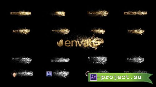 Videohive - Corporate Golden Titles V.4 - 35974260 - Project for After Effects