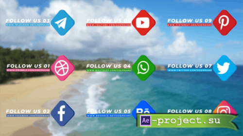 Videohive - Social Media Pack Version 002 - 35998616 - Project for After Effects