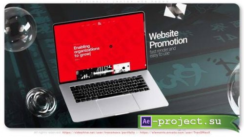 Videohive - Originally Laptop Web Promo - 36000296 - Project for After Effects