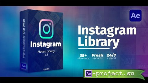 Videohive - Instagram Stories - 34755463 - Project for After Effects