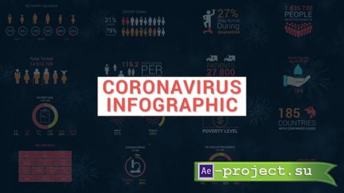 Videohive - Coronavirus Infographic - 26406414 - Project for After Effects