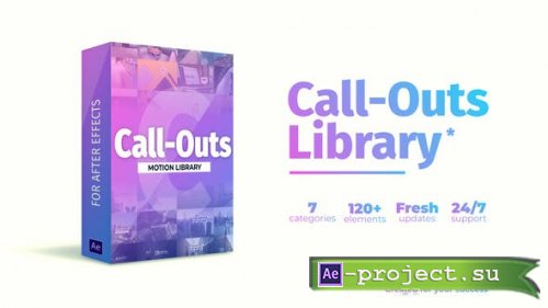 Videohive - Call-Outs Library - 22815717 - Project for After Effects