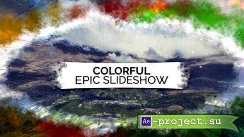 Videohive - Colorful - Epic Slideshow - 17240386 - Project for After Effects