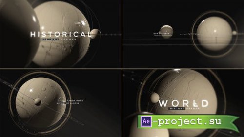 Videohive - World History Opener - 35884957 - Project for After Effects