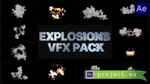 Videohive - VFX Explosions for After Effects - 36064559 - Project for After Effects