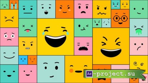 Videohive - Funny Emoji for After Effects - 36066669 - Project for After Effects