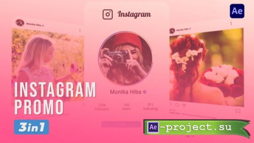 Videohive - Instagram Promo | 3 in 1 - 35110301 - Project for After Effects