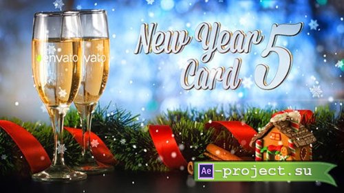 Videohive - New Year Card 5 - 18766795 - Project for After Effects