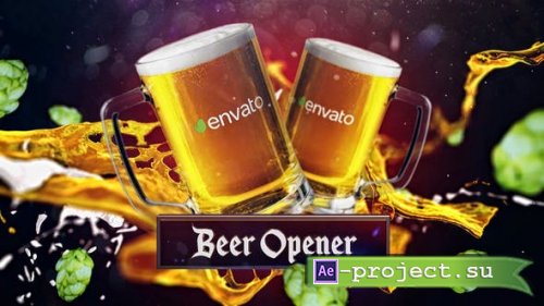 Videohive - Beer Opener - 22619756 - Project for After Effects
