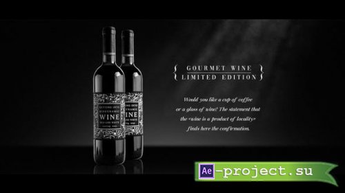 Videohive - Gourmet Red Wine - 23517237 - Project for After Effects