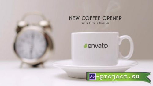 Videohive - New Coffee Opener - 25649874 - Project for After Effects