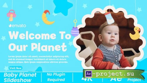 Videohive - Baby Planet Slideshow - 35980837 - Project for After Effects