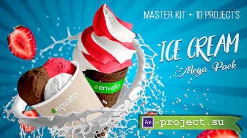 Videohive - Ice Cream Promo Mega Pack - 20935546 - Project for After Effects