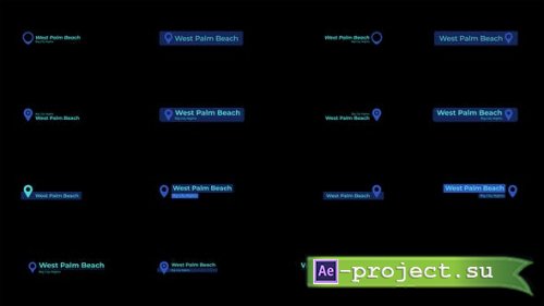 Videohive - Location Pointer Titles - 36110746 - Project for After Effects