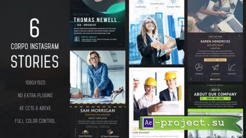 Videohive - Corporate Instagram Stories - 36097363 - Project for After Effects