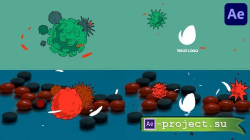 Videohive - Virus Logo for After Effects - 36110393 - Project for After Effects