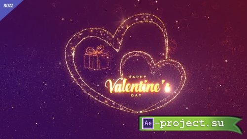 Videohive - Happy Valentines Day lovely Wishes Reveal february 14th - 36101010