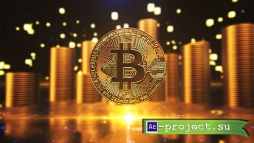 Videohive - Bitcoin logo reveal - 35848932 - Project for After Effects
