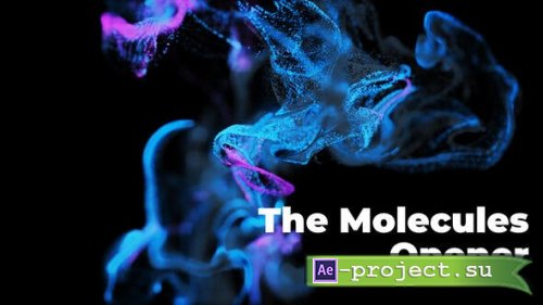 Videohive - Molecules Opener - 36137080 - Project for After Effects