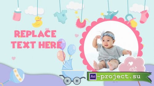 Videohive - Baby Slideshow - 36136174 - Project for After Effects