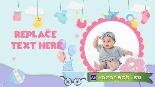 Videohive Baby Slideshow 36136174 Project For After Effects 