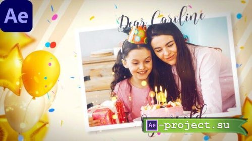 Videohive - Happy Birthday - 36116256 - Project for After Effects