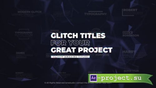 Videohive - Glitch Titles - 36155279 - Project for After Effects