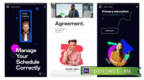 Videohive - Creative Agency Promo Instagram Stories and Posts - 36155709 - Project for After Effects