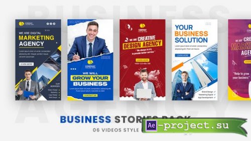Videohive - Corporate Business Company Promo Stories Pack - 36158098 - Project for After Effects