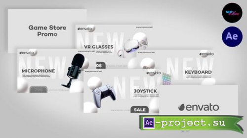 Videohive - Game Store Promo V2 - 36153963 - Project for After Effects