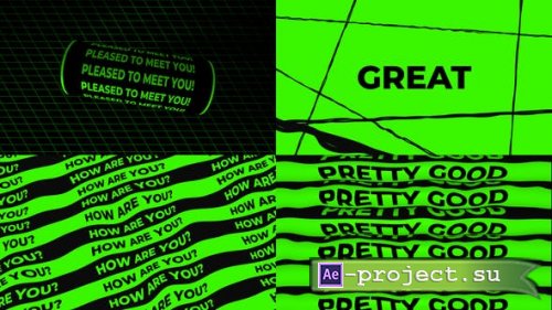 Videohive - Abstract Text And Backgrounds - 36166264 - Project for After Effects