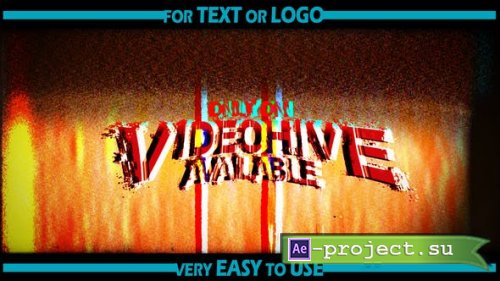 Videohive - Grunge Glitch Logo Opener - 36162810 - Project for After Effects