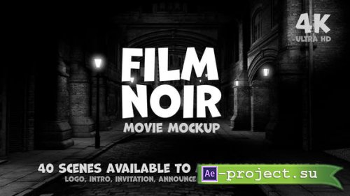 Videohive - Film Noir - Movie Mockup - 36150254 - Premiere Pro Templates