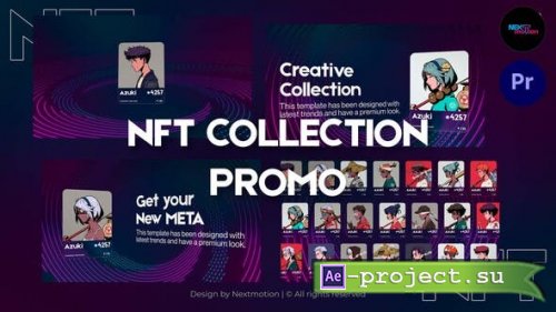 Videohive - NFT Collection Promo | MOGRT - 36110565 - Premiere Pro Templates