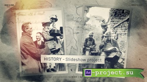 Videohive - History Slideshow 4K - 36112348 - Project for After Effects