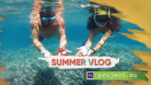 Videohive - Travel Vlog Opener - 22036341 - Project for After Effects