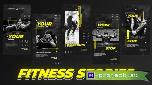 Videohive - Fitness Stories - 35969173 - Project for After Effects