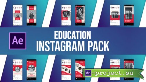 Videohive - Education Instagram Pack for After Effects - 36005115