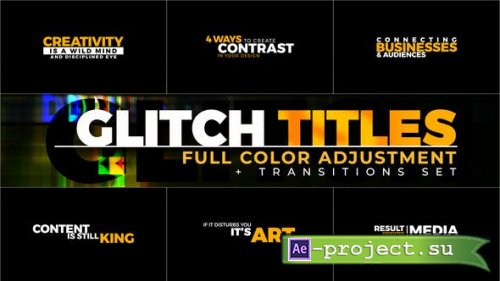 Videohive - Glitch Titles - 22774999 - Project for After Effects