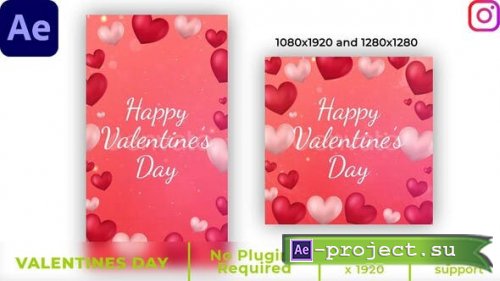 Videohive - Instagram Valentines Day Intro | AE - 36177281 - Project for After Effects